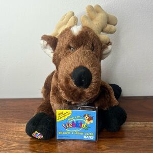 Webkinz Reindeer WITH TAG AND UNUSED CODE HM137